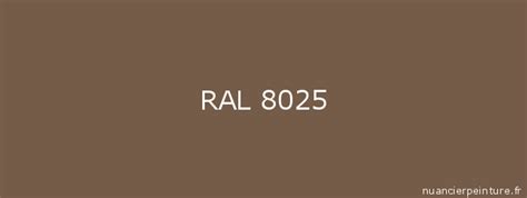 Ral 8025 Peinture Ral 8025 Brun Pâle Nuancierpeinturefr