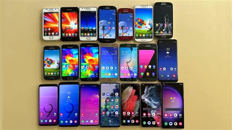 My All Samsung Galaxy S1 S23 Collection 2023 Youtube