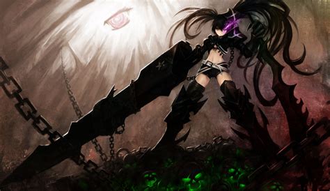 Wallpaper Anime Girls Black Rock Shooter Mythology Insane Black