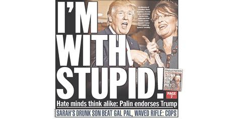 Daily News New York Post On Palins Trump Endorsement Business Insider