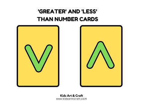 Greater Than And Less Than Activity Flashcards Free Printables Kids