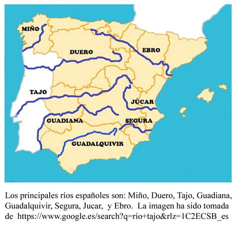 Mapa De Espana Y Portugal Por Provincias Mapa De Rios Images