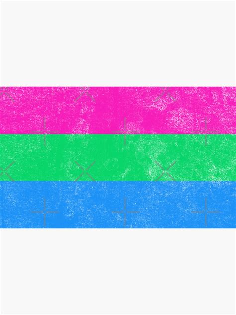 pegatina orgullo polisexual bandera identidad lgbt gráfico pansexual de spookshowdesign