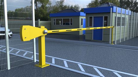 9m Manual Car Park Barrier - Security Barriers