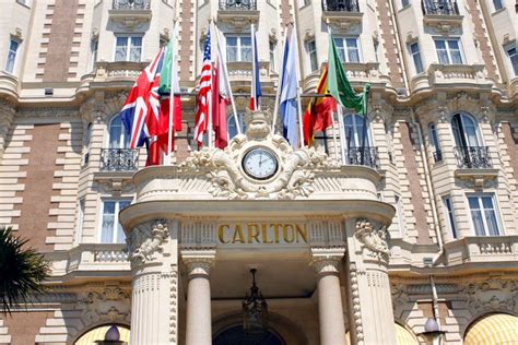 The Intercontinental Carlton Cannes Is Luxury Hotel Editorial Image
