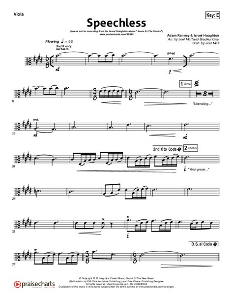 speechless viola sheet music pdf israel houghton praisecharts