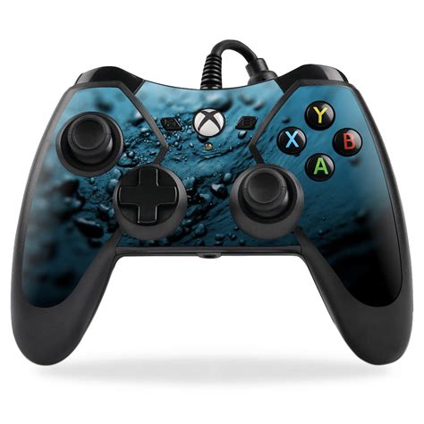 Skin Decal Wrap Compatible With Powera Pro Ex Xbox One Controller Blue