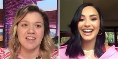 Kelly Clarkson And Demi Lovato Talk About The Exhaustion Of Living With A Mental Health Issue