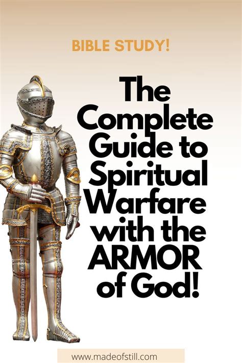 The Complete Guide To Spiritual Warfare With The Armor Of God Artofit