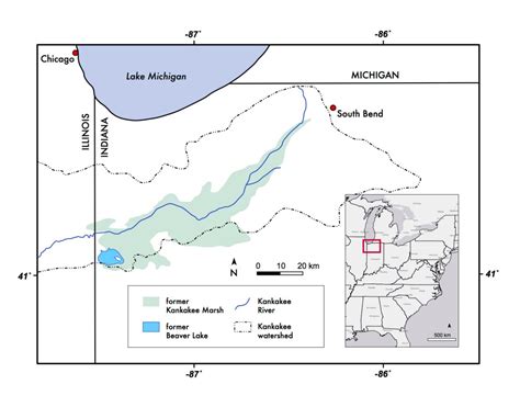 Biogeography Of The Grand Kankakee Marsh Northern Indiana Us Over