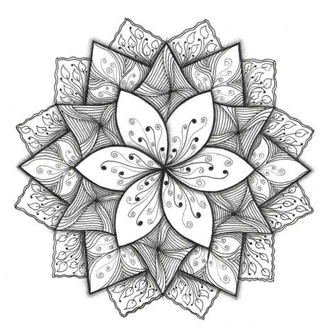 How To Draw A Mandala Simple Mandala Drawing Ideas And Designs