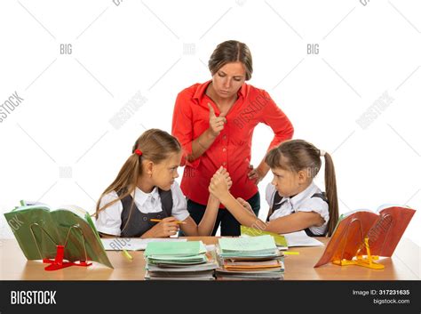 Teacher Scolding Image And Photo Free Trial Bigstock