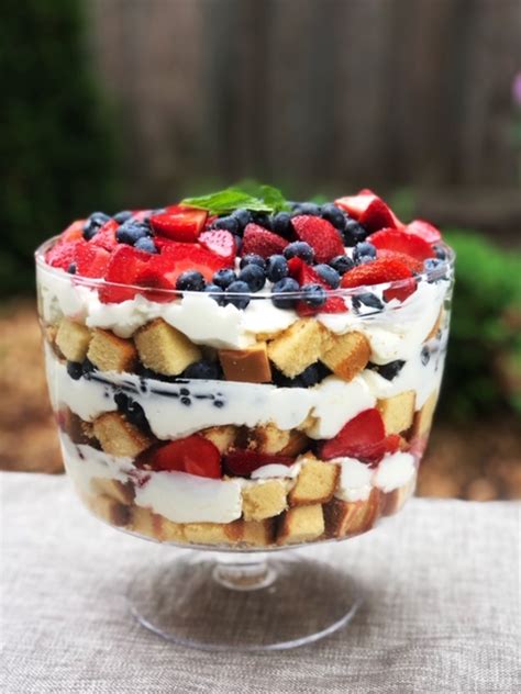 4th of july— strawberry blueberry trifle tonja s table