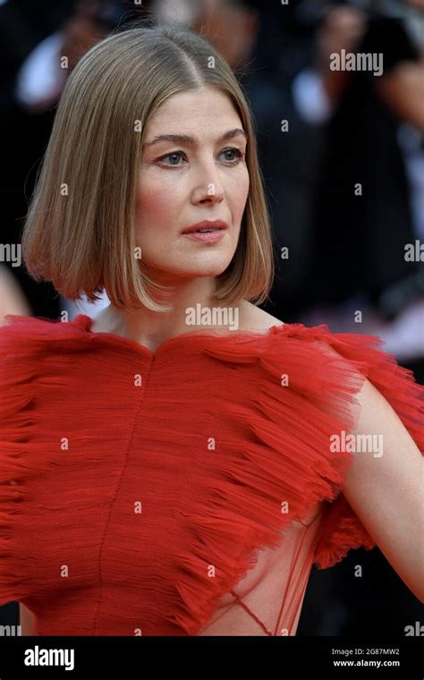 Rosamund Pike Attending The Closing Ceremony Of The 74th Cannes Film