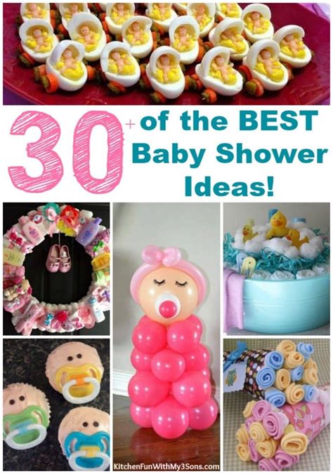 30 Of The Best Baby Shower Ideas Kitchen Fun With My 3 Sons