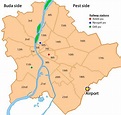 Budapest 7. Bezirk Karte - Budapest 8. district anzeigen (Ungarn)