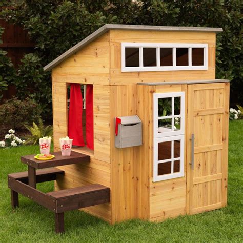 Kidkraft Modern Outdoor Playhouse Baby And Child Store