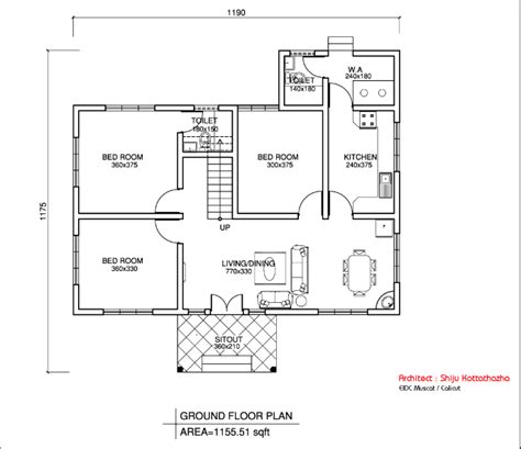 27 Floor Plan Low Budget Modern 3 Bedroom House Design In Kenya