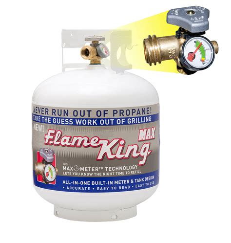 Flame King Ysn A Lb Steel Propane Tank Cylinder With Overflow Protection Device Valve
