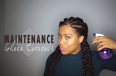 Ghana braids are also called ghanaian braids, banana cornrows, and others refer to them as goddess braids, cherokee cornrows, invisible cornrows, ghana cornrows or pencil braids. Ghana Cornrows : Maintenance & Night Time Routine | Braids for black hair, Braided hairdo ...