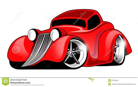 Red Hot Rod Cartoon Illustration Download From Over 39 Million High