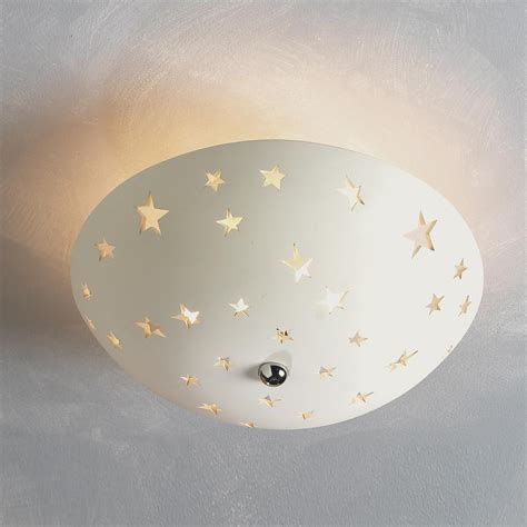 Star Ceramic Cutout Ceiling Light Ceiling Light Covers Baby Boy