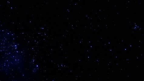 Starfield With Falling Star Time Lapse Stock Footage