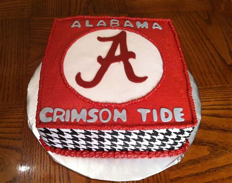Alabama Crimson Tide Cake Alabama Cakes Alabama Crimson Tide