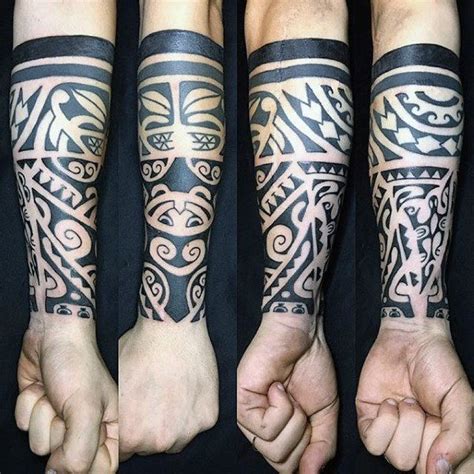 Forearm Tribal Tattoo On Man Indian Tribal Tattoos Tribal Forearm Tattoos Tribal Tattoos For