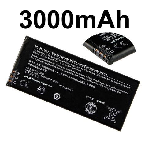 Buy Microsoft Lumia 950 Li Ion Polymer Replacement Battery Bv T5e
