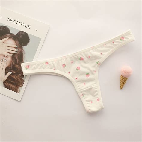 Girl Cotton Bandage G String Teenage Underwear Panties Calcinhas Breathable Lingerie Sexy Girl