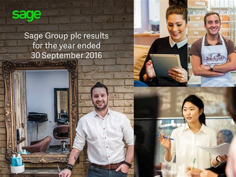 Sage Group Plc The 2016 Q4 Results Earnings Call Slides Otcmkts