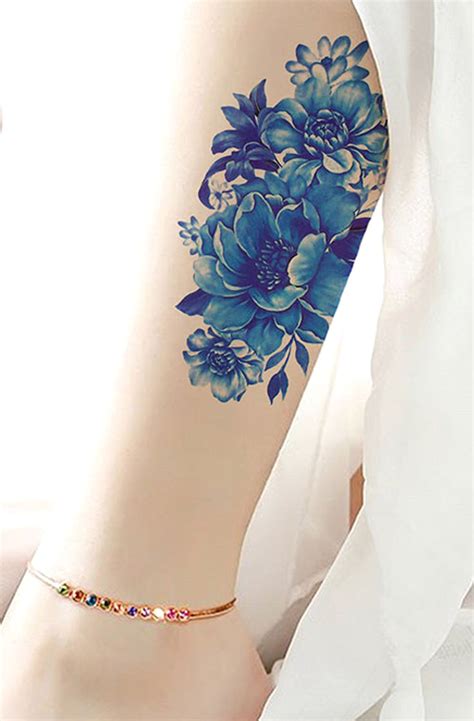 Discover 81 Blue Flower Tattoo Latest Ineteachers