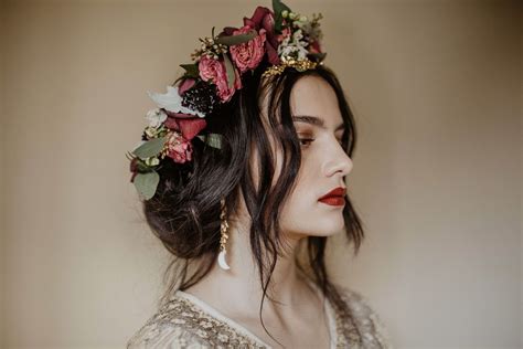 Roxie Dried Flower Crown Bohemian Wedding Headband Artofit