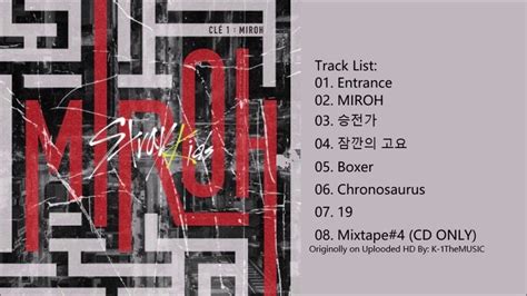 All kpop album stray kids album. FULL ALBUM Stray Kids (스트레이 키즈) - CIe 1 : MIROH