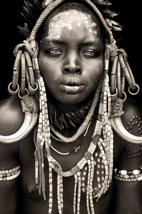 Inspired African Portraits By Mario Gerth Les Adornment Adha Zelma
