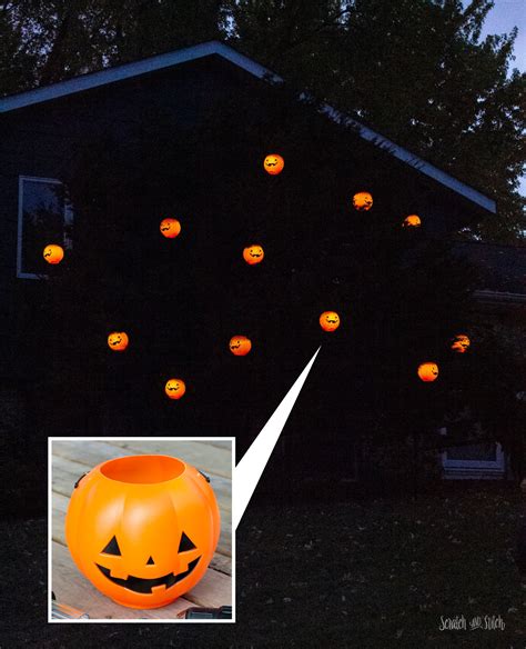 Diy Halloween Lights Solar Lights Pumpkin Pails