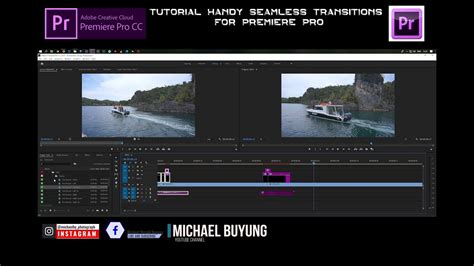 Handy Seamless Transitions Utuk Premiere Pro Indonesia Youtube