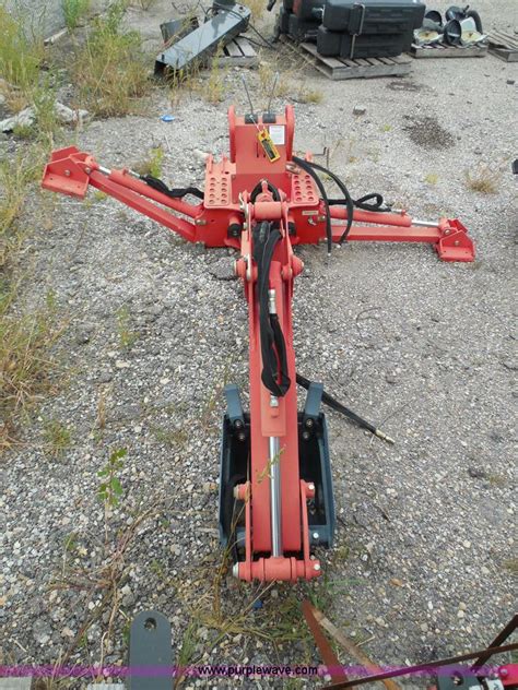 Compact Tractor Backhoe Attachment In Hesston Ks Item Az9656 Sold