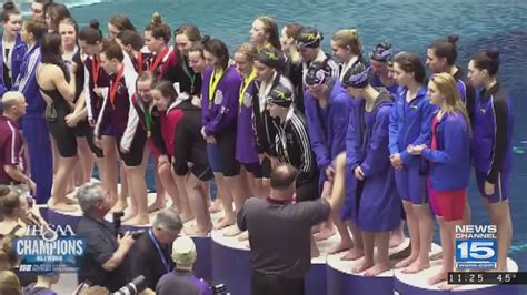 Ihsaa Girls Swim And Dive State Championship On 21117 Courtesy