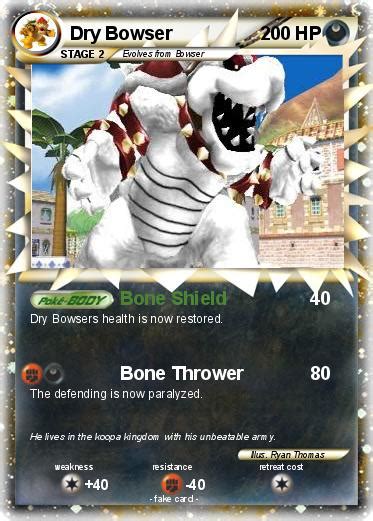 Pokémon Dry Bowser 86 86 Bone Shield My Pokemon Card
