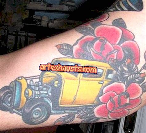 15 Cool And Classic Car Tattoo Designs With Meanings Kulturaupice