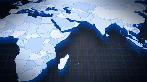 Map Of World With Countries Animated Map Videohive 24335774 Download