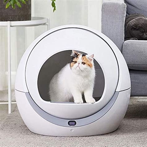 Asdjfhkjs Automatic Cat Toilet Automatic Cat Sandbox Induction Rotary