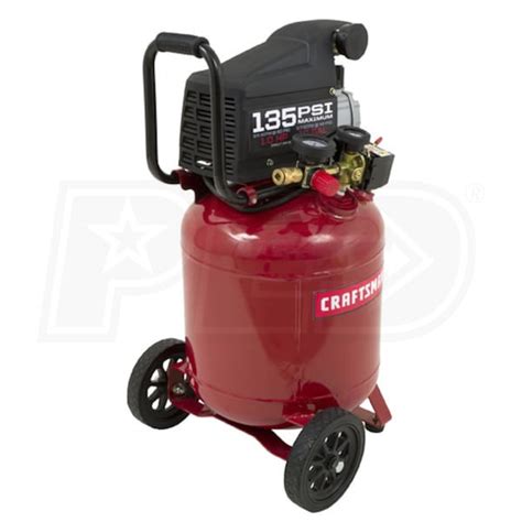 Craftsman 16455 1 Hp 10 Gallon Portable Air Compressor With Inflation