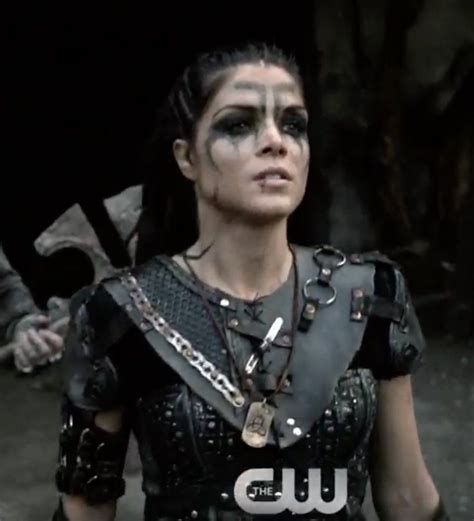Octavia S4 I Think She Will Be Going To Ice Nation The 100 Warrior