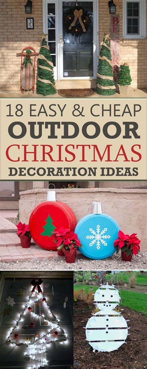 10 Ideal Easy Outdoor Christmas Decorating Ideas 2023