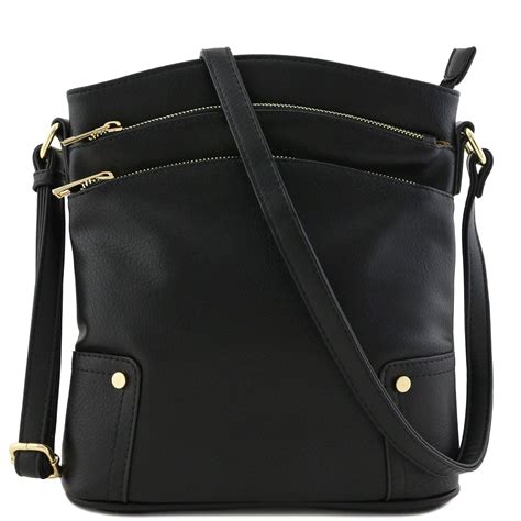 Daily Buy Tips Large Crossbody Bag Crossbody Bag Black Cross Body Bag