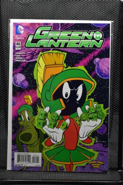 Green Lantern 46 Looney Tunes Marvin The Martian Corona Variant Dc
