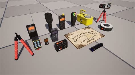 Ghost Hunting Paranormal Equipment Pack In Props Ue Marketplace
